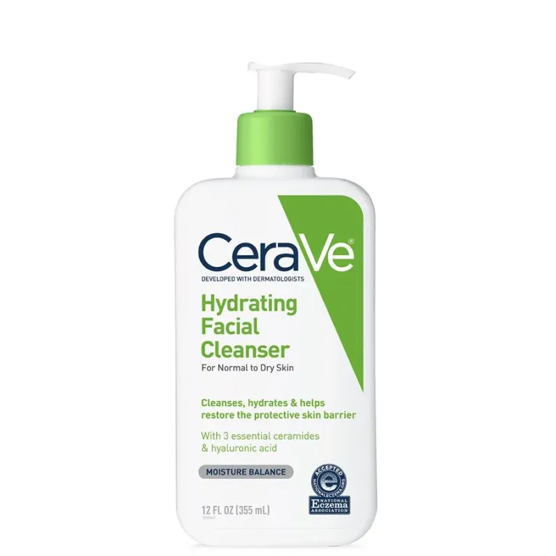 CERAVE Hydrating Facial Cleanser 355ml (US)
