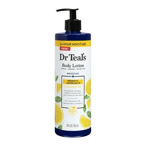 DR TEALS (Prebiotic Lemon Balm) Body Lotion Moisture Oil 532ml
