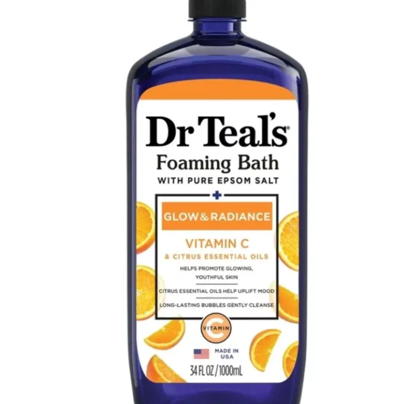 DR TEALS Foaming Bath (Glow And Radiance)1000ml