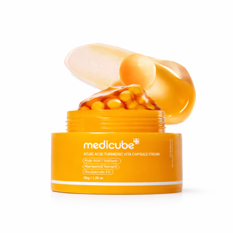 MEDICUBE Kojic Acid Turmeric Vita Capsule Cream 53g