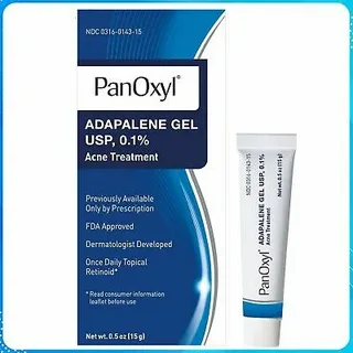 PANOXYL Adapalene Gel USP, 0.1% Acne Treatment 15g