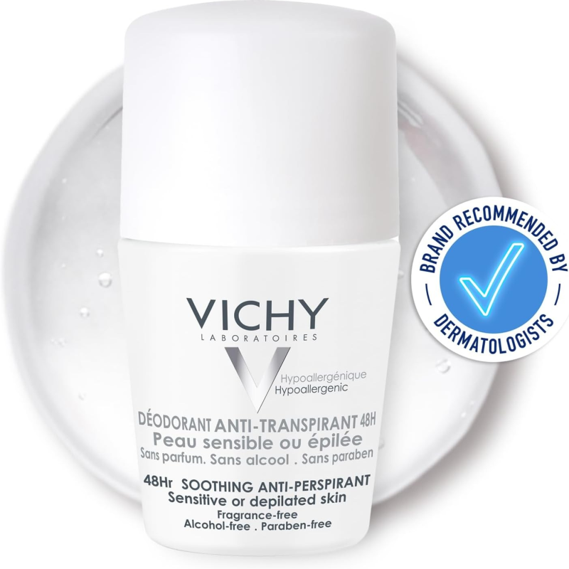 VICHY LAB (Sensitive Or Depilated Skin) 48Hr Soothing Anti-perspirant Treatment 50ml